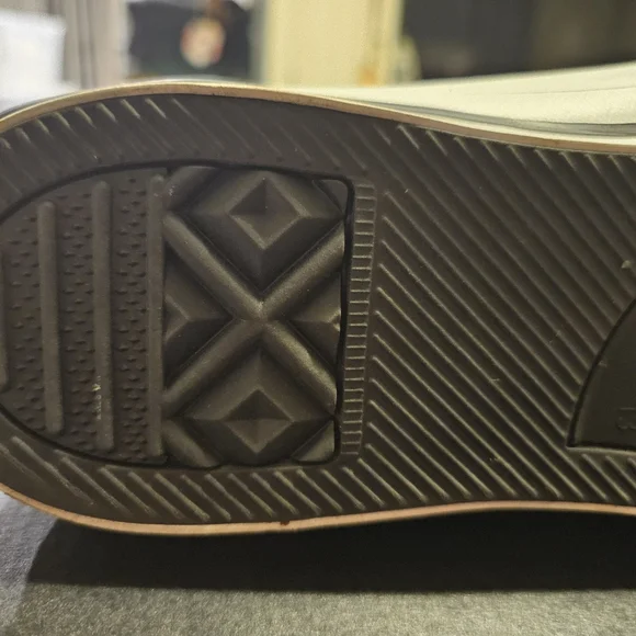 CONVERSE PATENT LEATHER ALL STAR HIGH TOP SNEAKERS - Picture 3 of 11